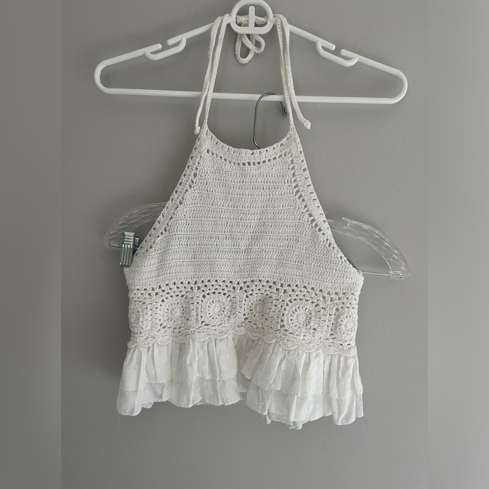 Aerie tank crochet XS